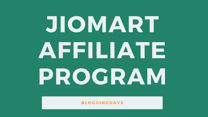 jiomart affiliate program