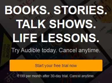 audible free trial
